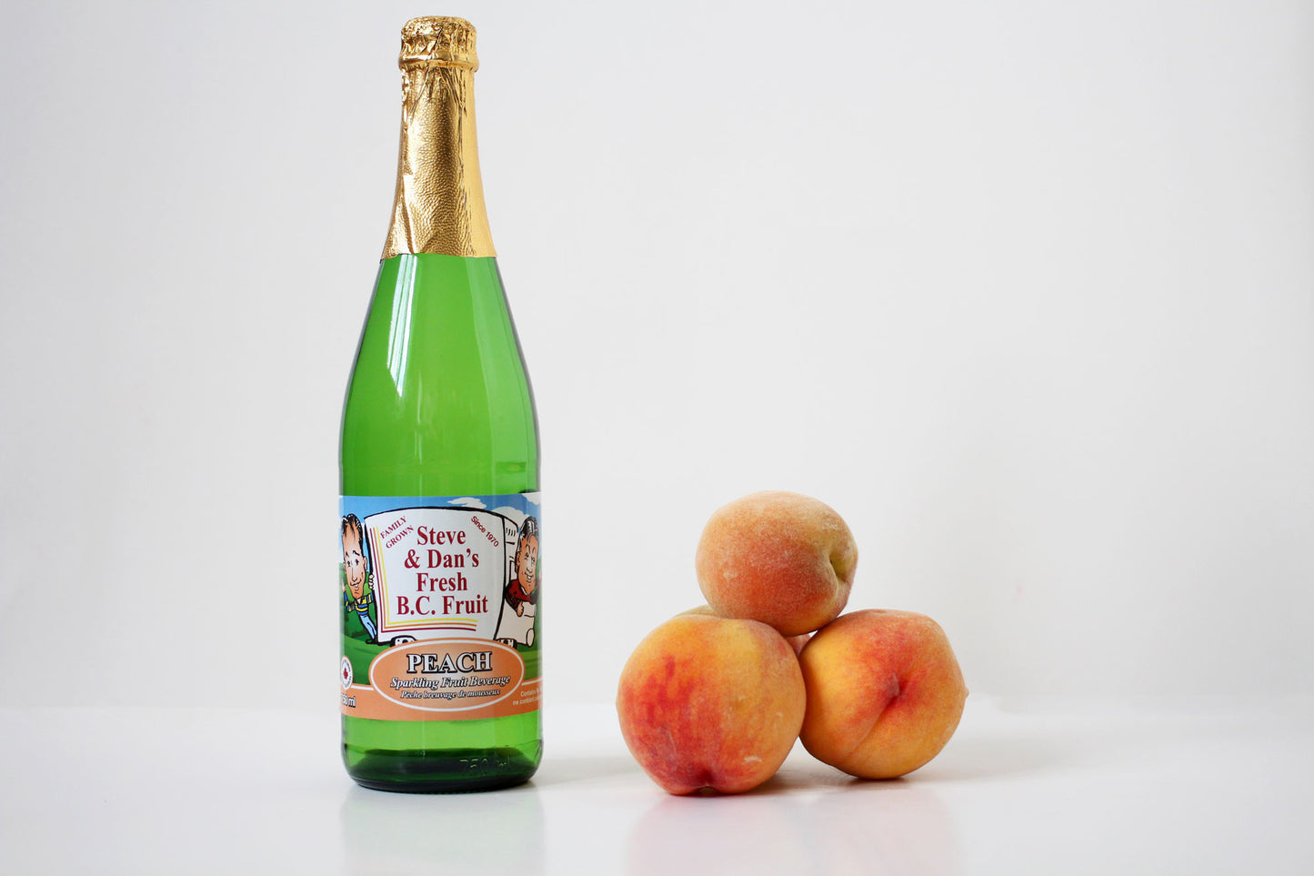 Sparkling Peach Juice