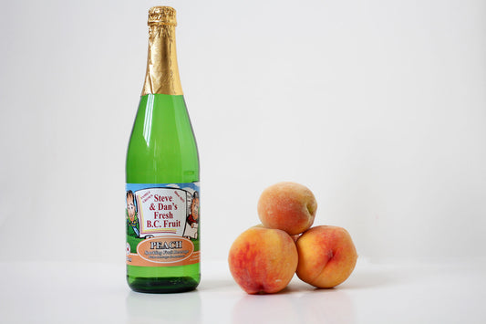 Sparkling Peach Juice